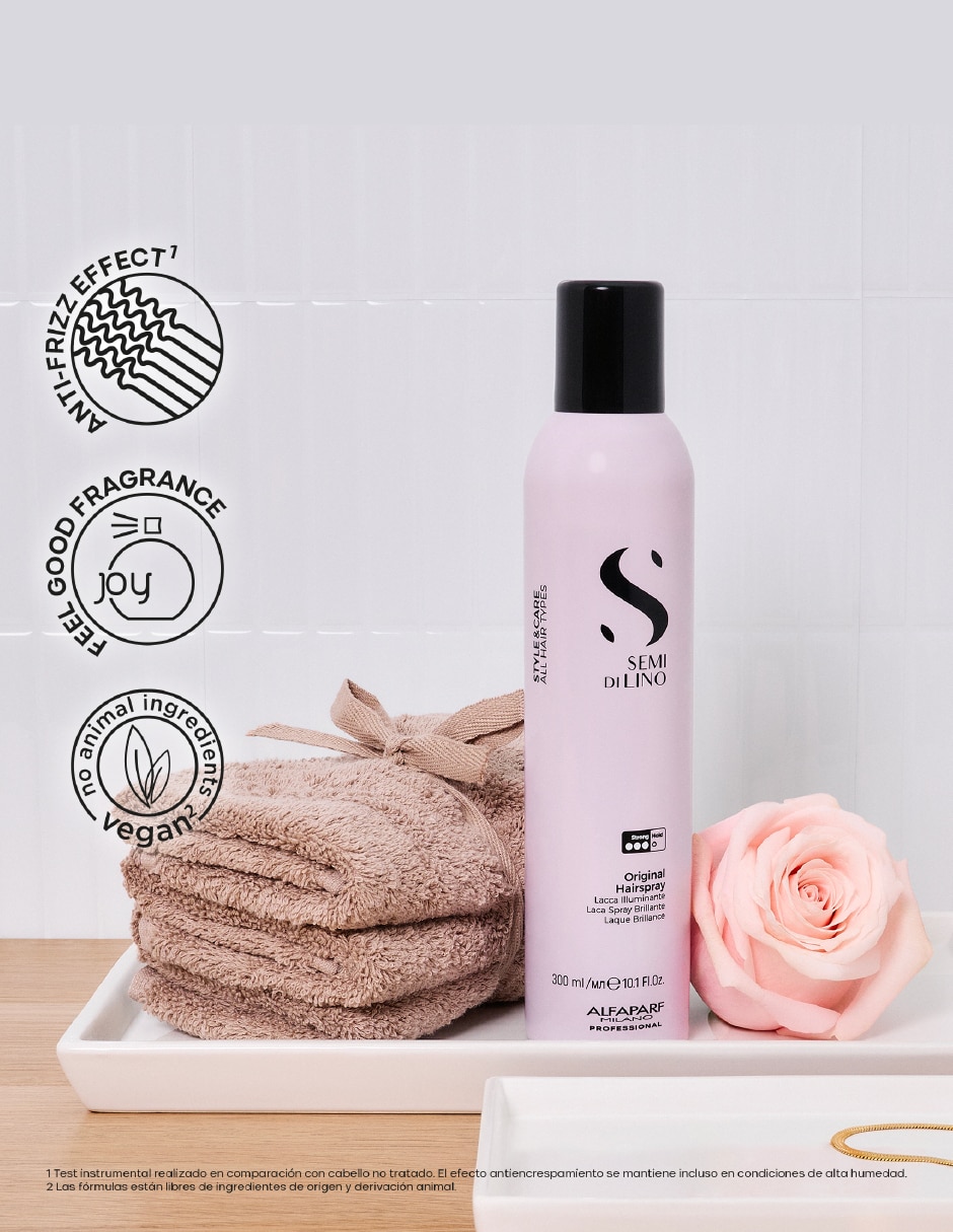 Spray para cabello todo tipo Original Hairspray con fijación fuerte Style&Care 300 ml 5