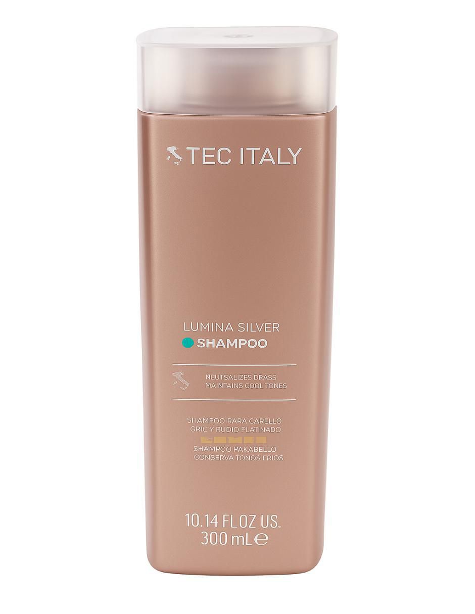 Shampoo matizador de canas para cabello teñido Lumina Silver Shampoo 300 ml