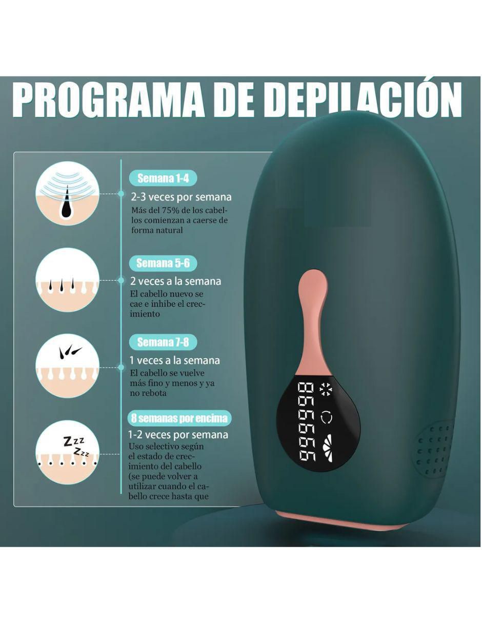 Depiladora IPL para rostro y cuerpo 5