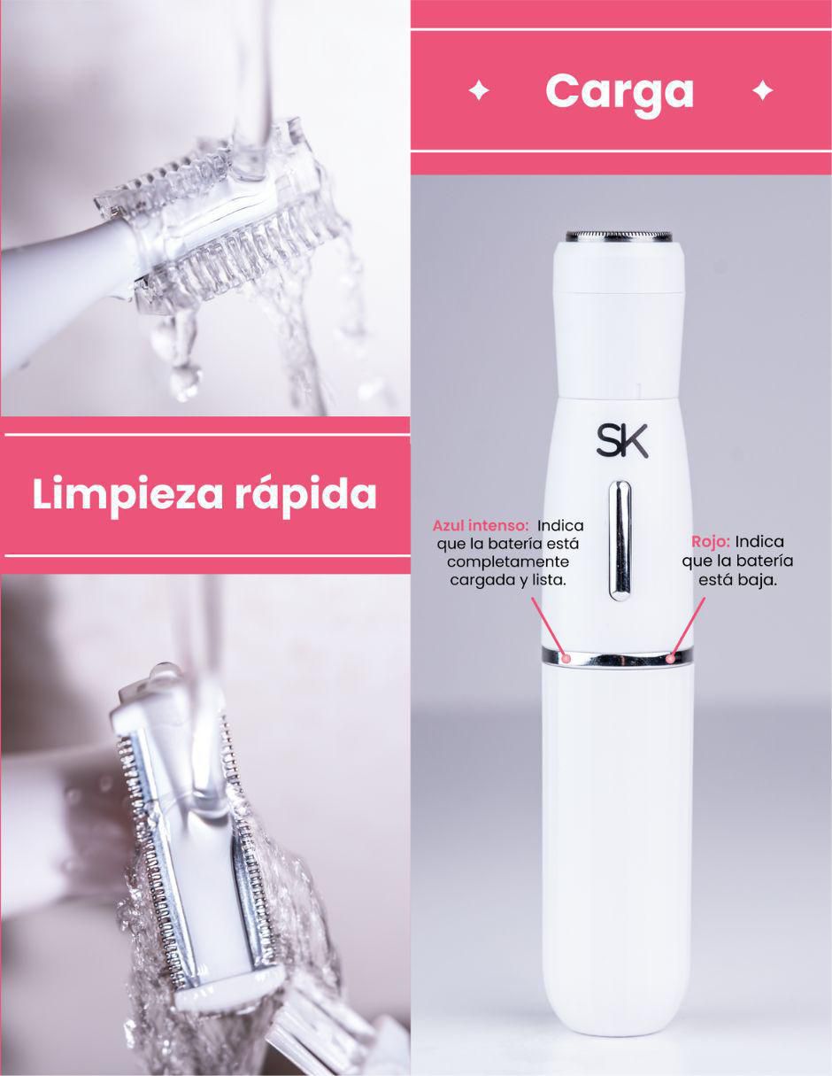 Rasuradora corporal 4 en 1 7