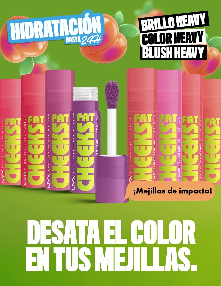 Rubor Líquido de Nyx Professional,SALMÓN
