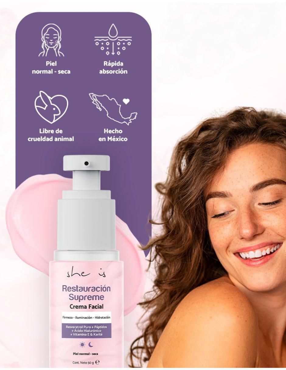 Crema facial recomendada para prevenir signos de la edad de día y noche para todo tipo piel 5