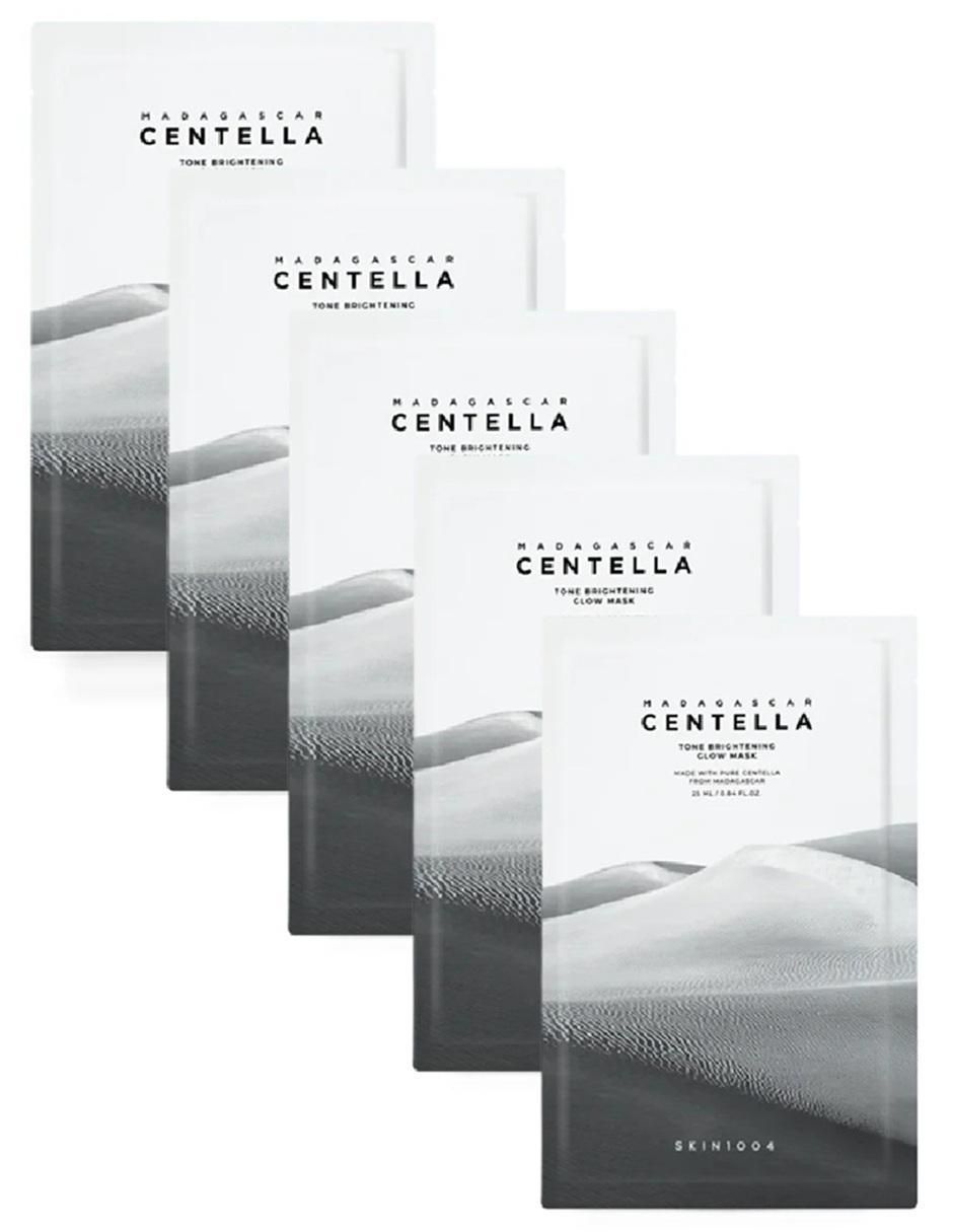 Madagascar Centella Glow Mask Anti Manchas para aclarar Tone Brightening 4