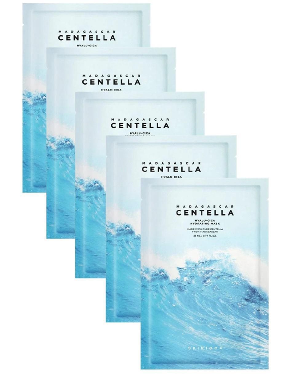 Mascarilla Madagascar Centella para hidratar Hyalu-Cica Hydrating 4