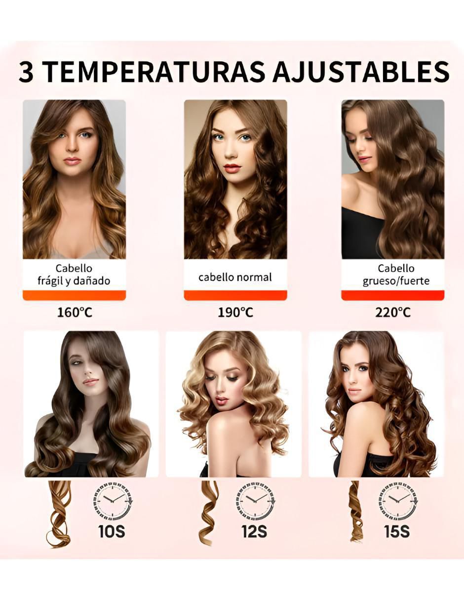 Rizadora de cabello 32 mm de cerámica 2