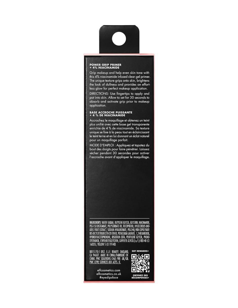 Primer maquillaje Primer Facial + 4% Niacinamida Power Grip 3
