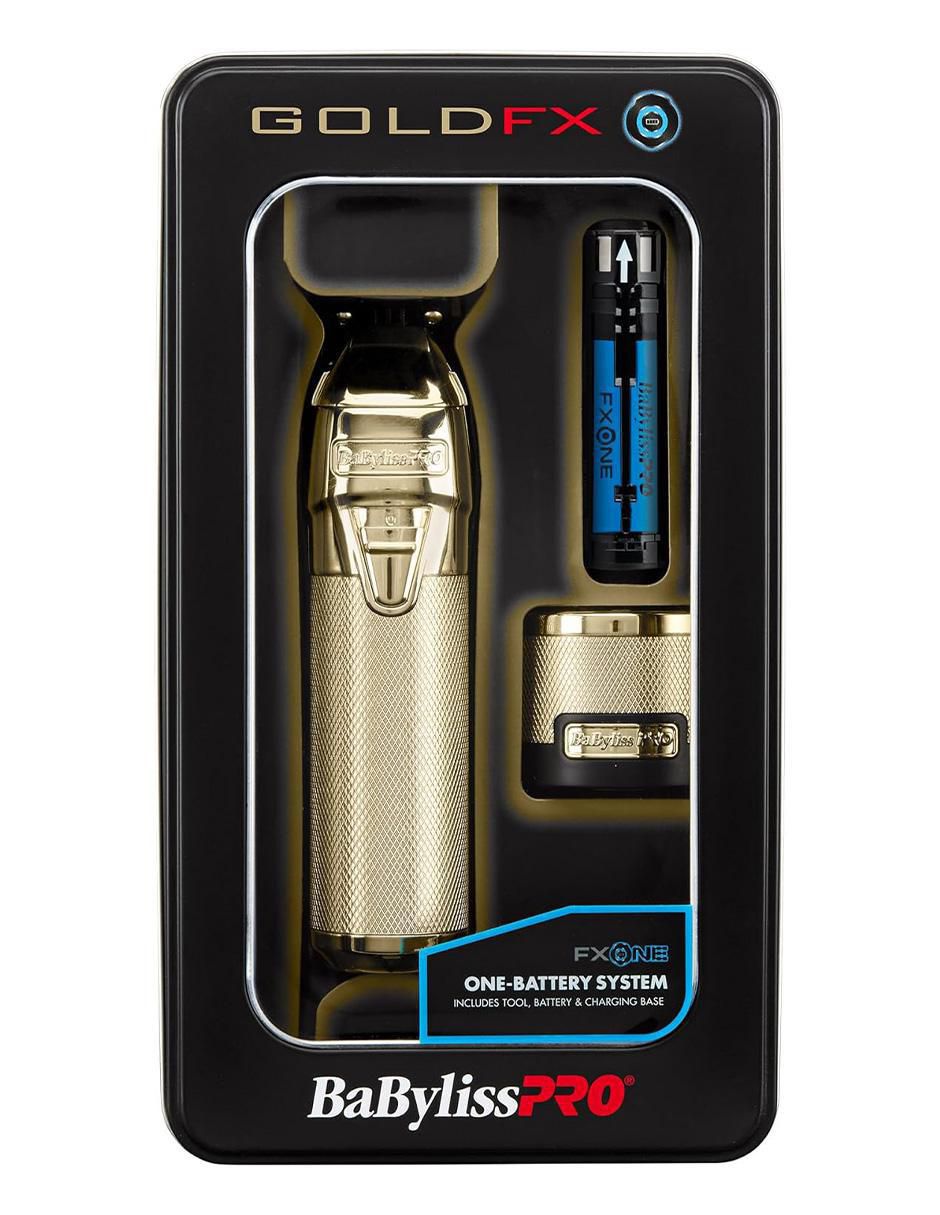 Recortadora para cabello, barba y cuerpo FX One Gold 8