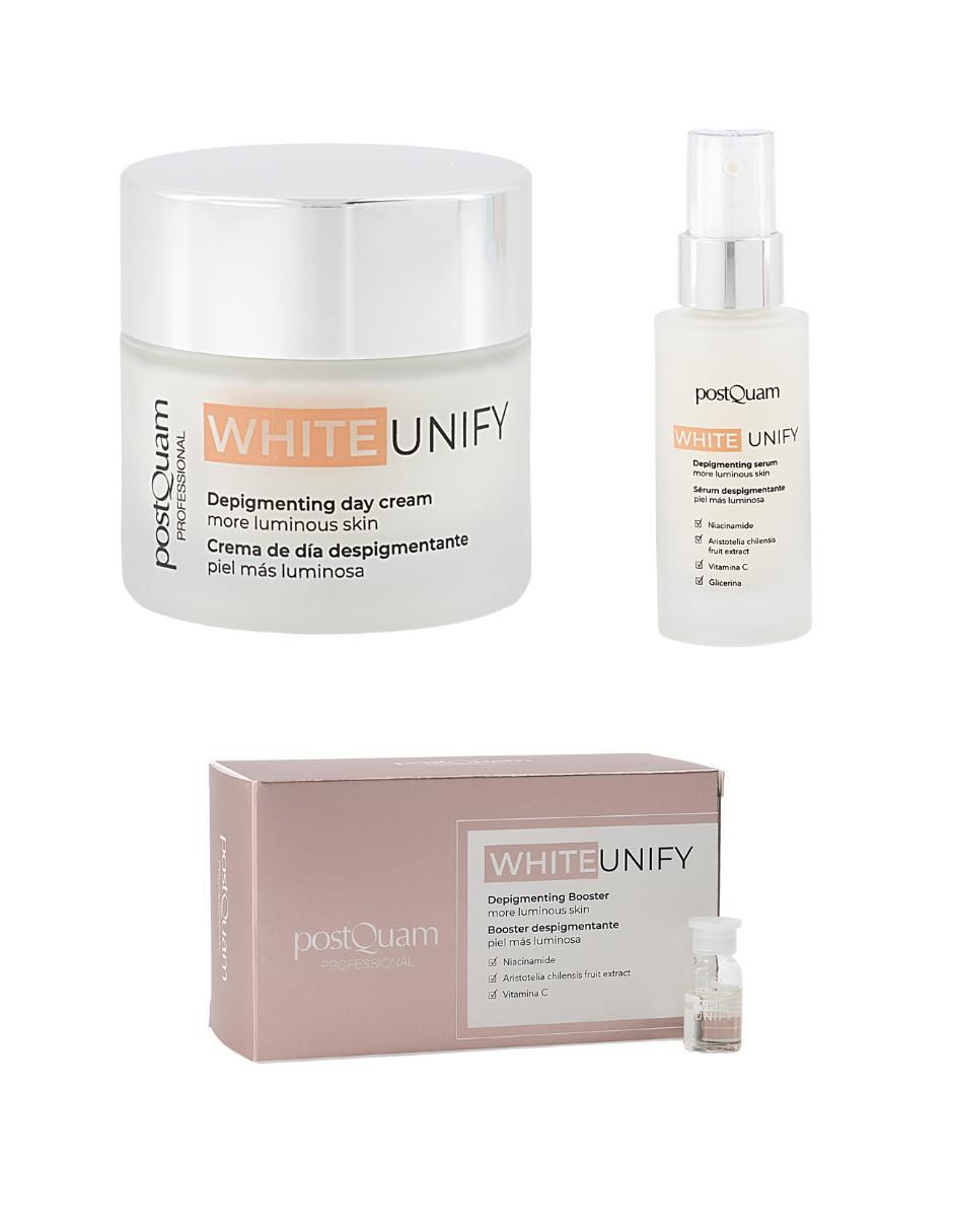 Kit de tratamiento facial White Unify Despigmentante antiedad 1