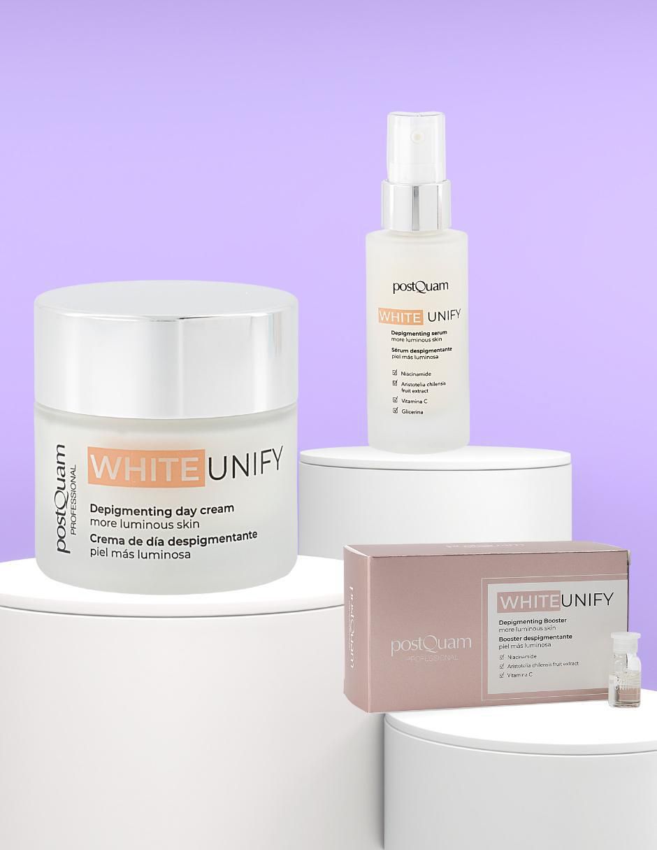 Kit de tratamiento facial White Unify Despigmentante antiedad