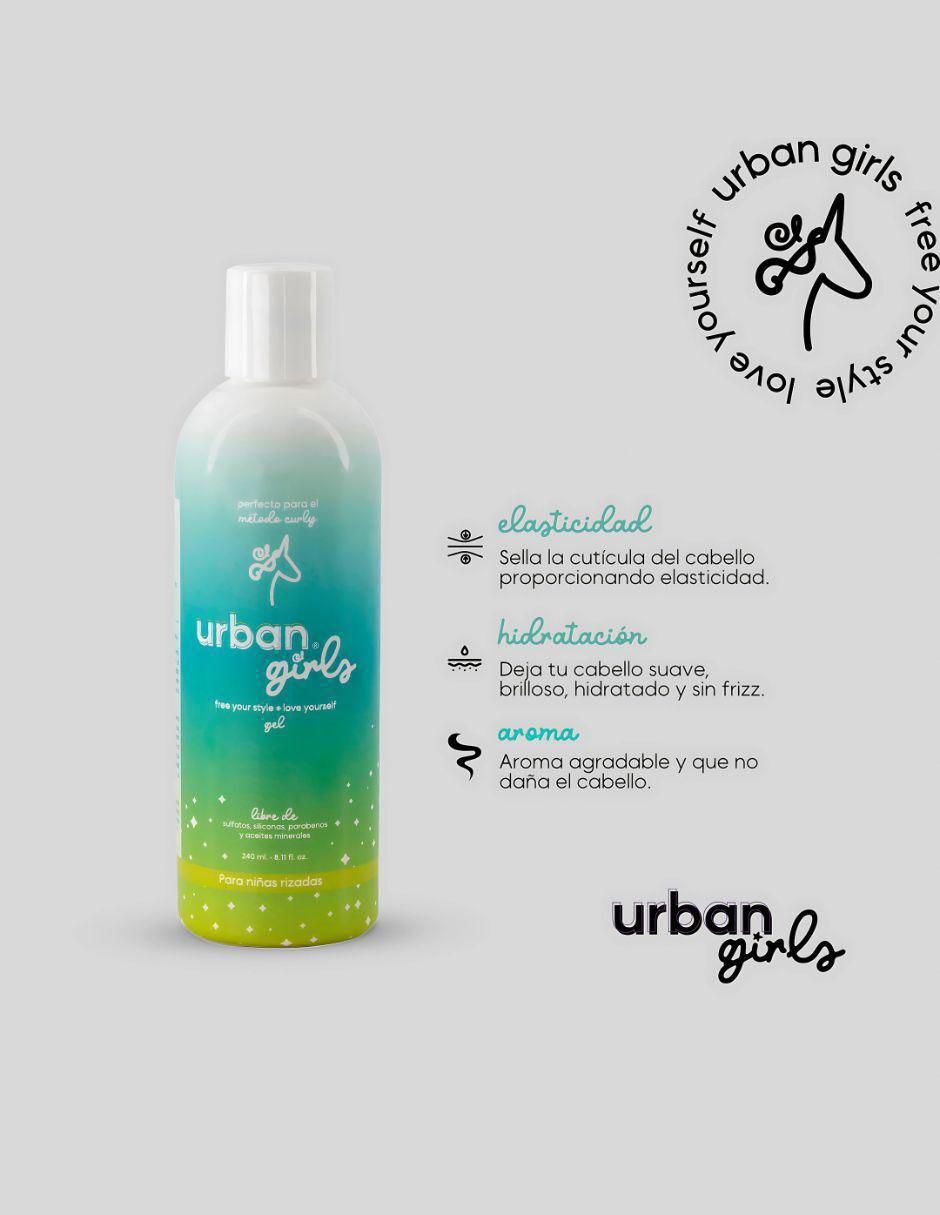 Gel para peinar cabello rizado de niña 2
