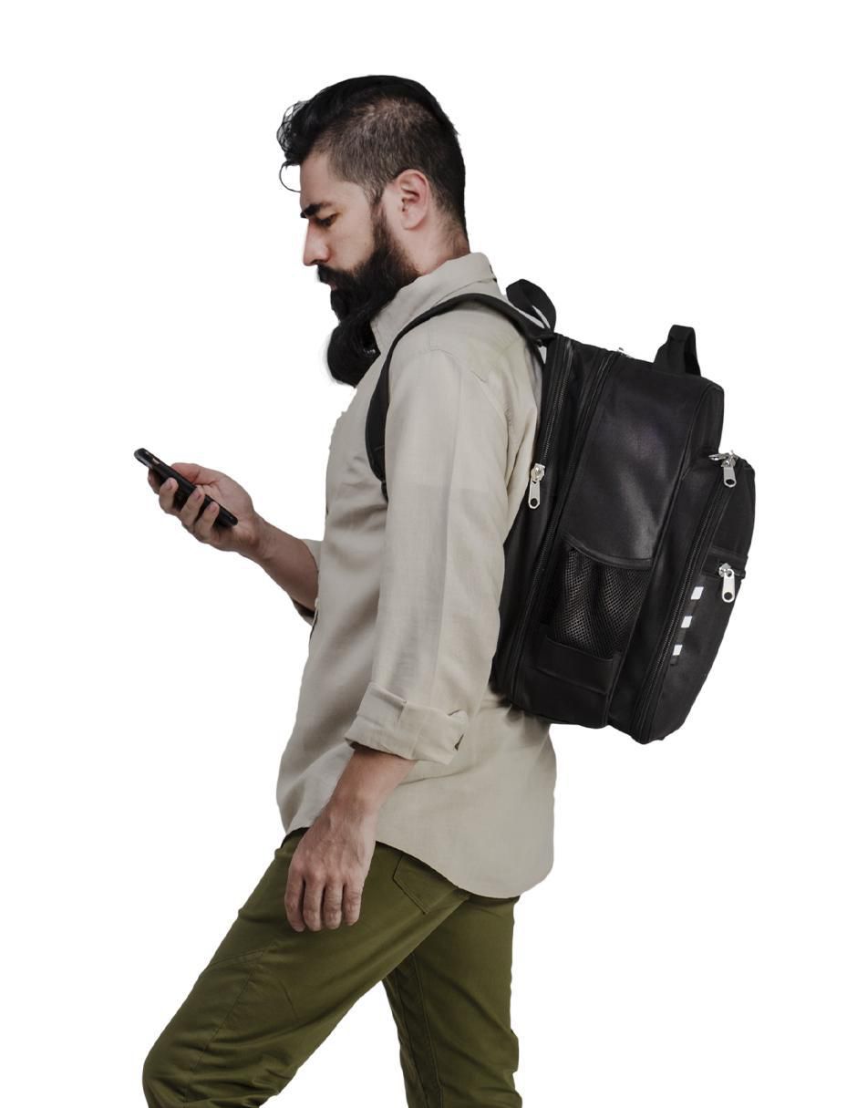 Mochila para barberia Travel Bag impermeable 5