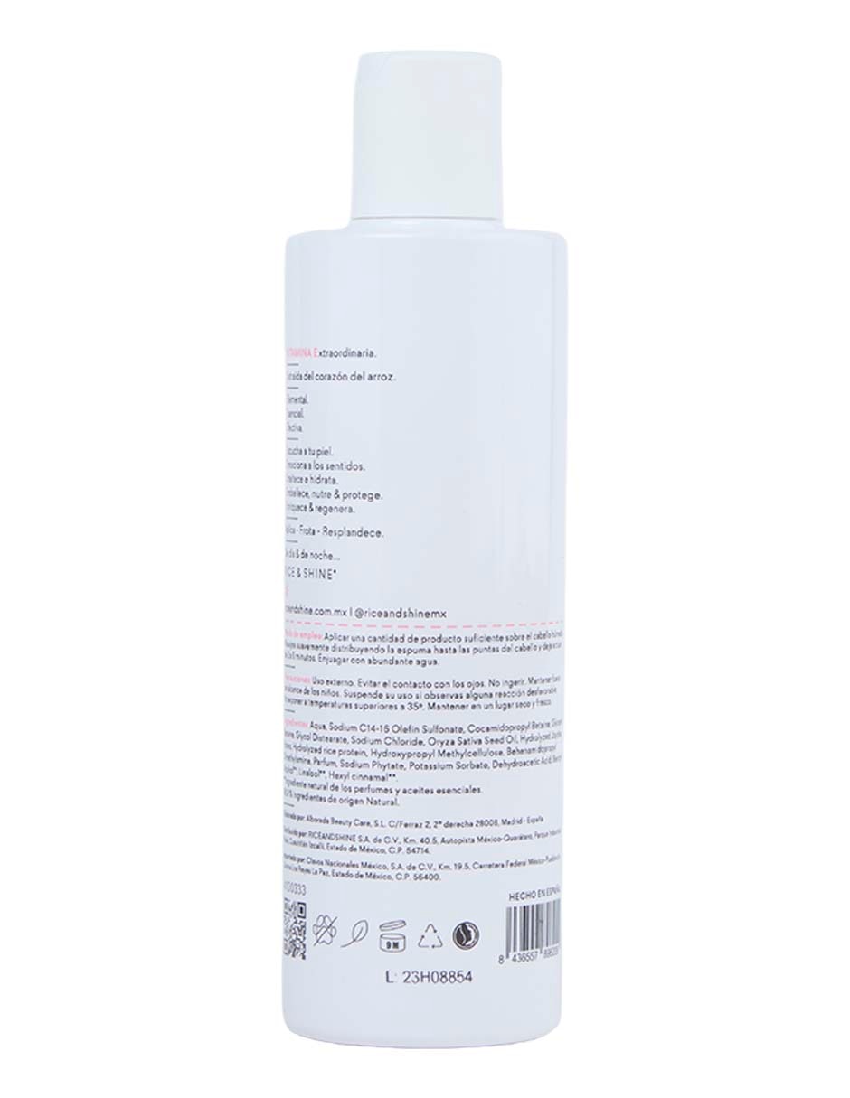 Shampoo reparador para cabello Shampoo 250 ml 3