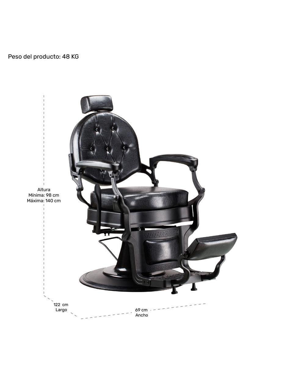 Sillón para barbería adulto 7