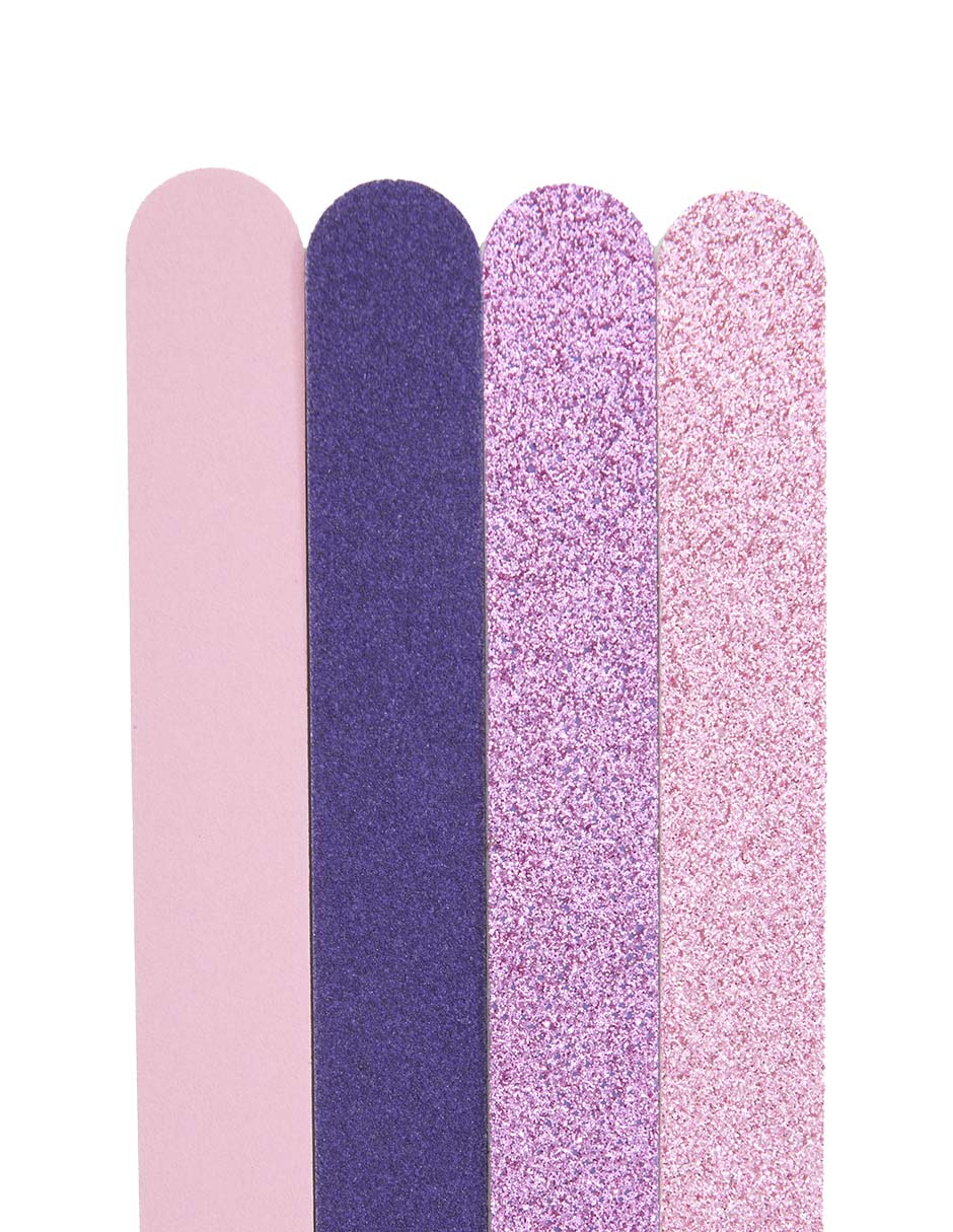 Set lima manual para uñas 2 caras 4