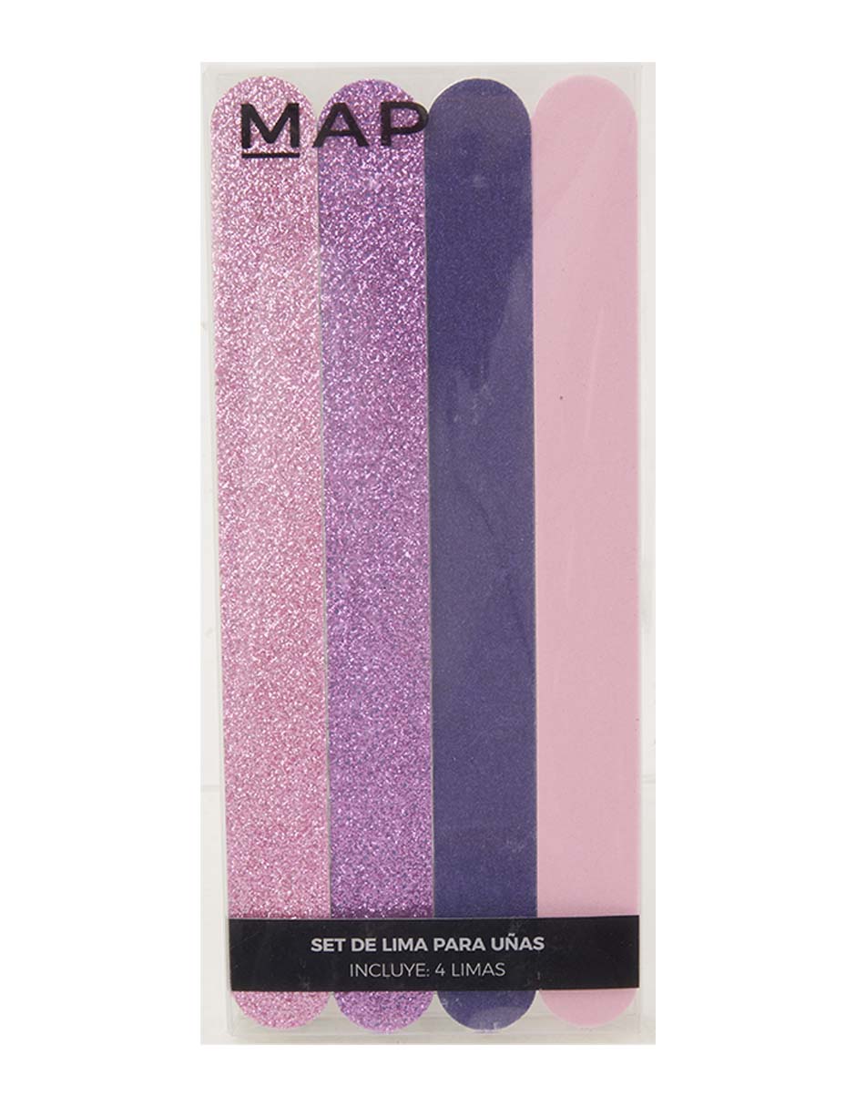Set lima manual para uñas 2 caras 5