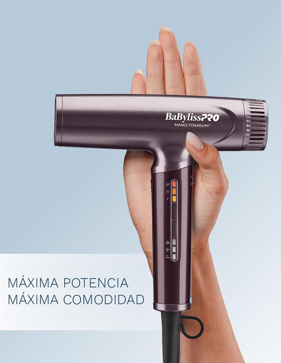 Secadora de cabello Nanotitanium 5