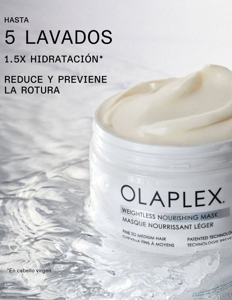 Mascarilla para cabello Masque nourrissant léger para nutrir Weightless Narishing Mask 200 ml 2