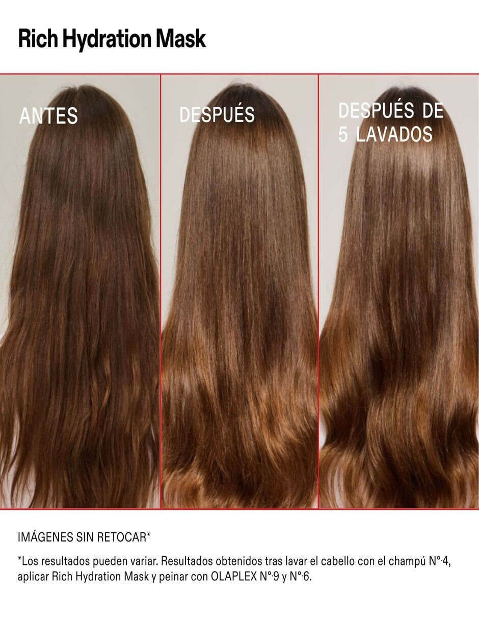Mascarilla para cabello para hidratar 10