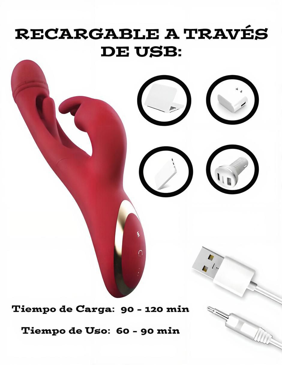 Vibrador para clítoris y punto g Nicolette 5