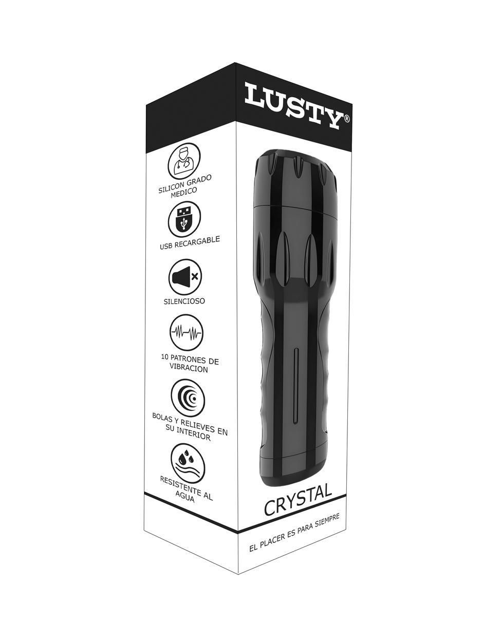 Masturbador masculino Crystal 5