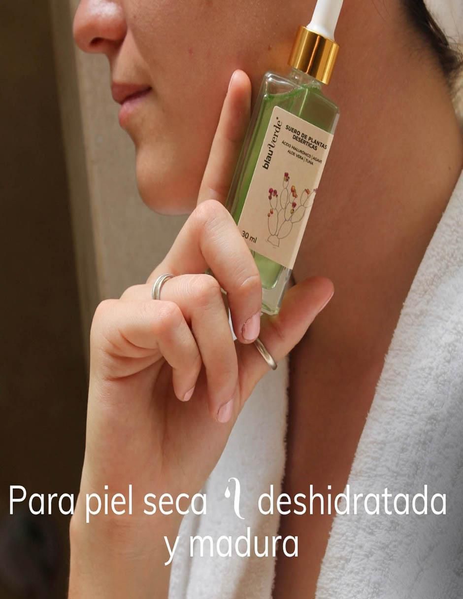 Sérum hidratante facial Plantas Desérticas 30ml de piel seca 6
