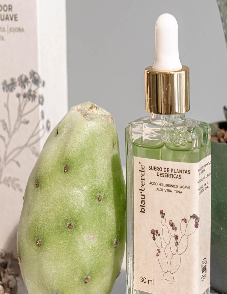 Sérum hidratante facial Plantas Desérticas 30ml de piel seca 7