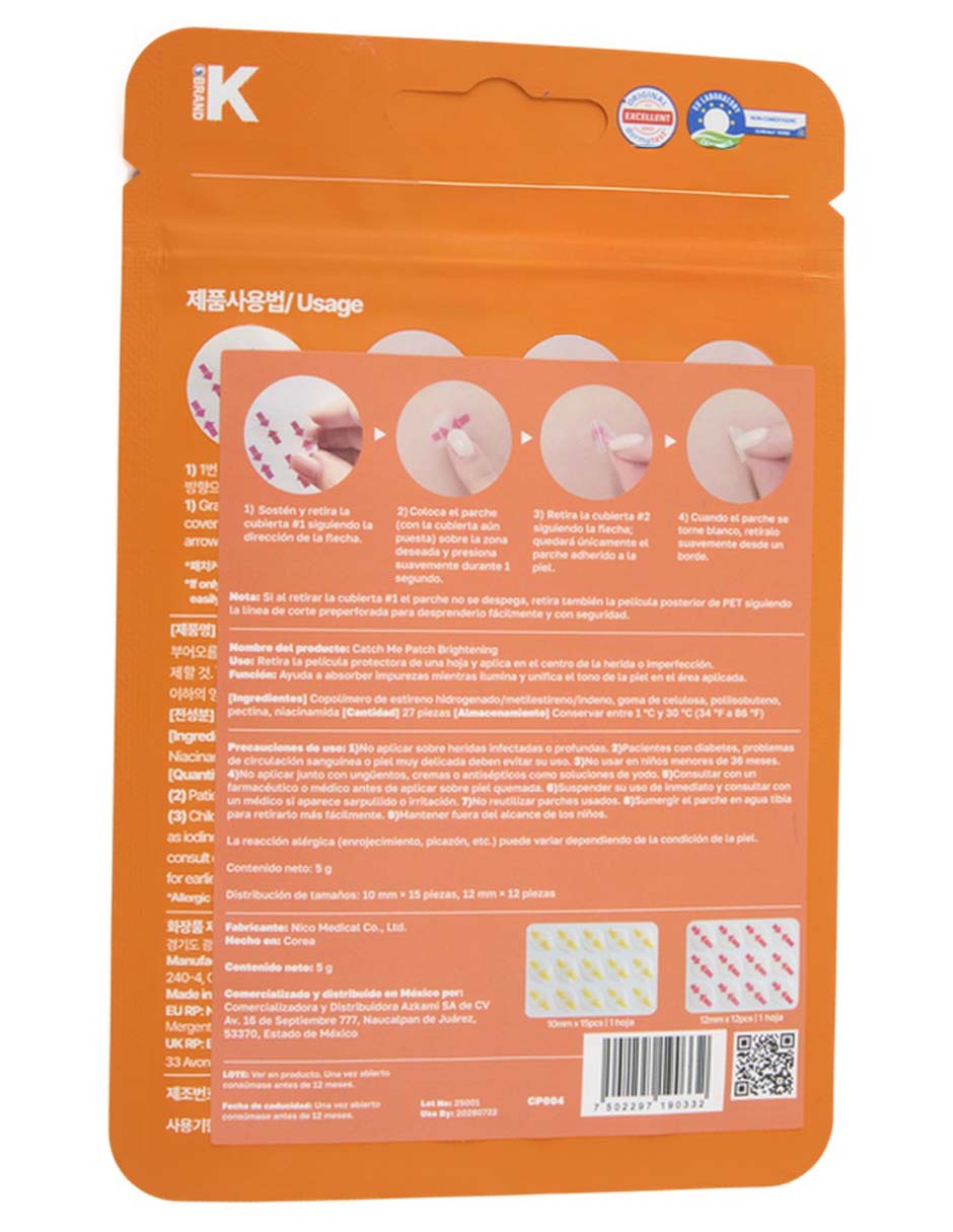 Parches para acné Brightening 2