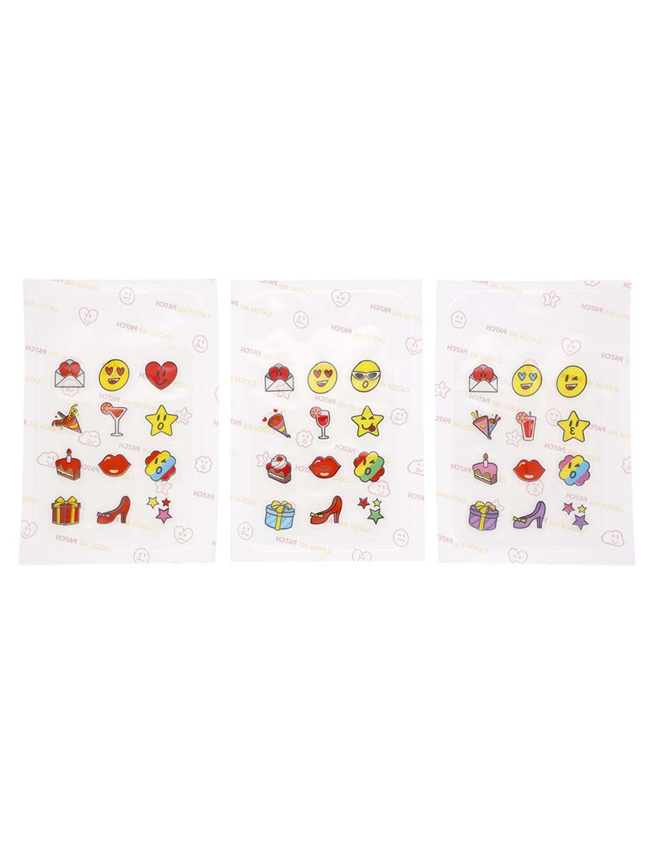 Parches para acné Emoticon Holiday Vibes