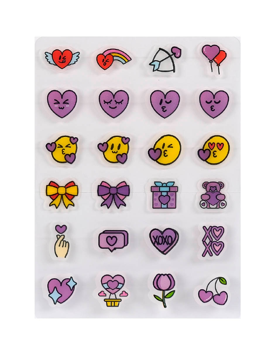 Parches para acné Emoticon Love Yourself 4