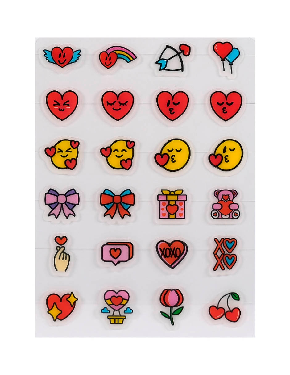 Parches para acné Emoticon Love Yourself 5