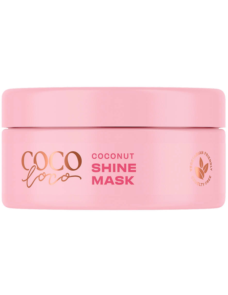 Mascarilla para cabello Coconut Shine Mask para antifrizz 200 ml