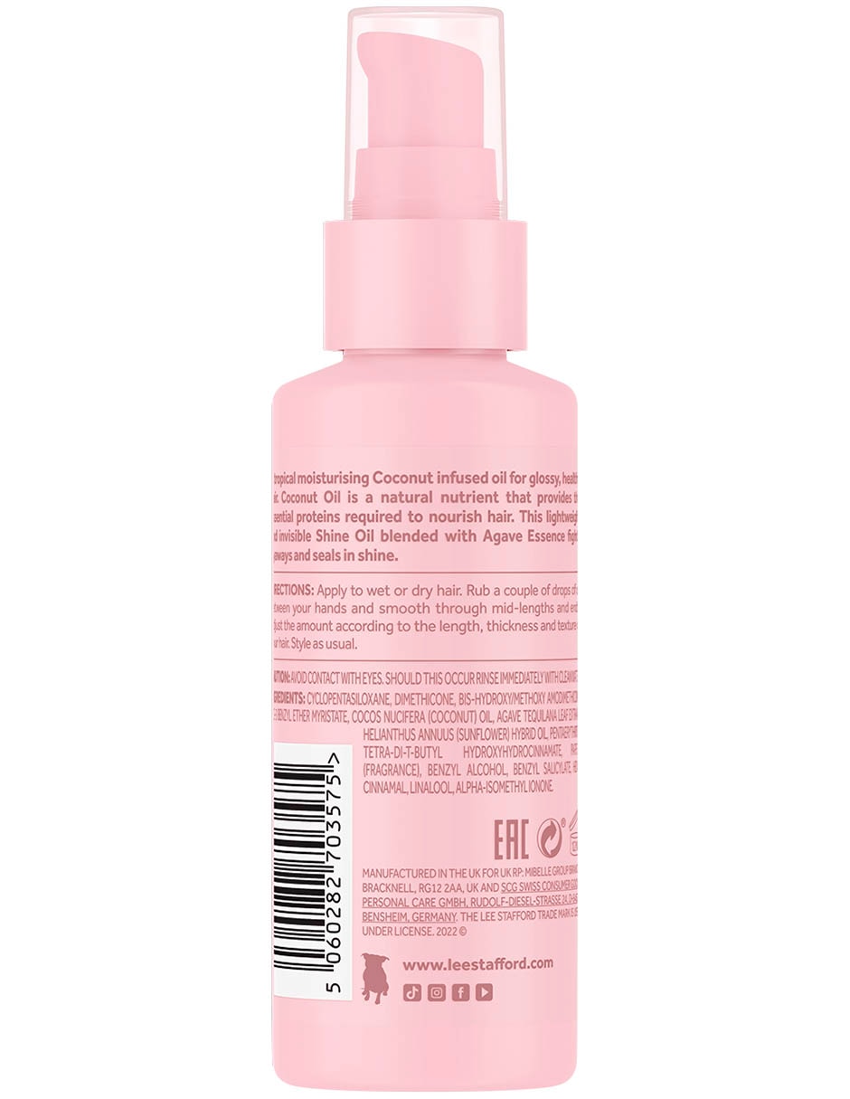 Aceite para cabello seco Coco Loco Shine Oil 75 ml 3