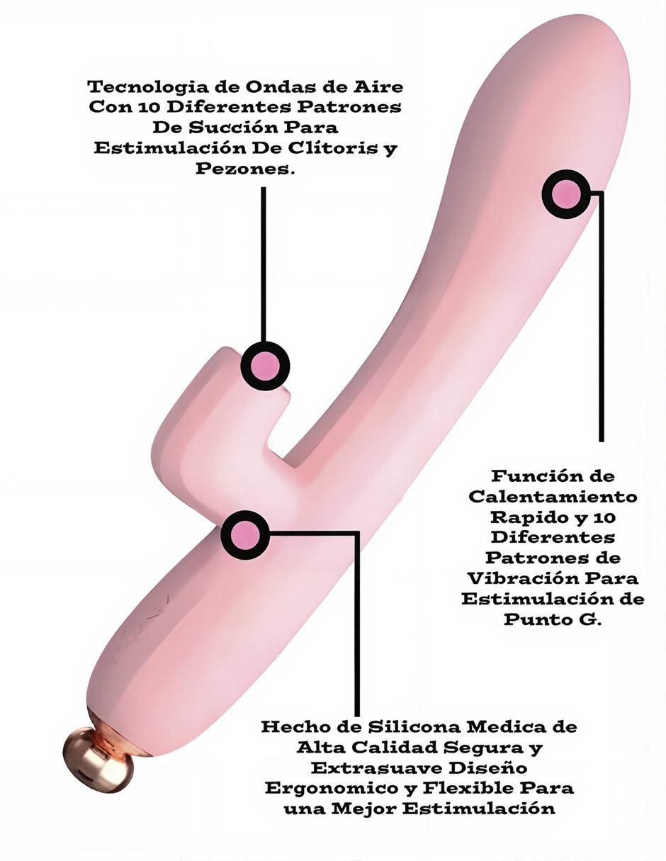 Succionador para clítoris y punto g Binna 5