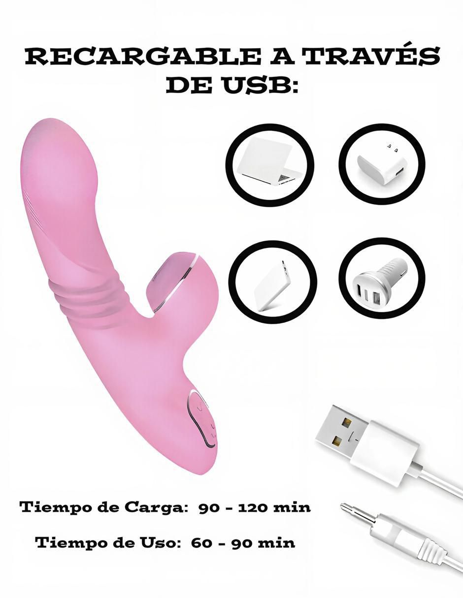 Succionador para clítoris y punto g Libby 4