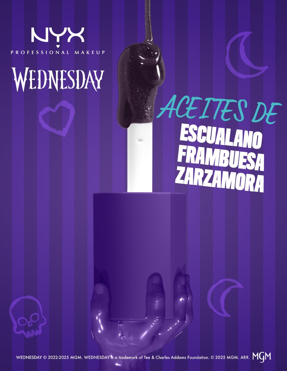 Brillo labial Wednesday brillante 6