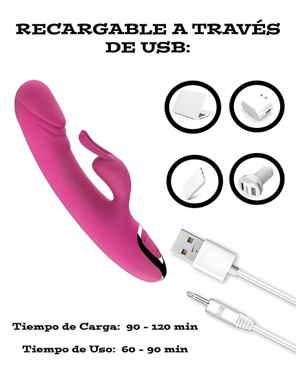 Vibrador para clítoris y punto G Billy 6