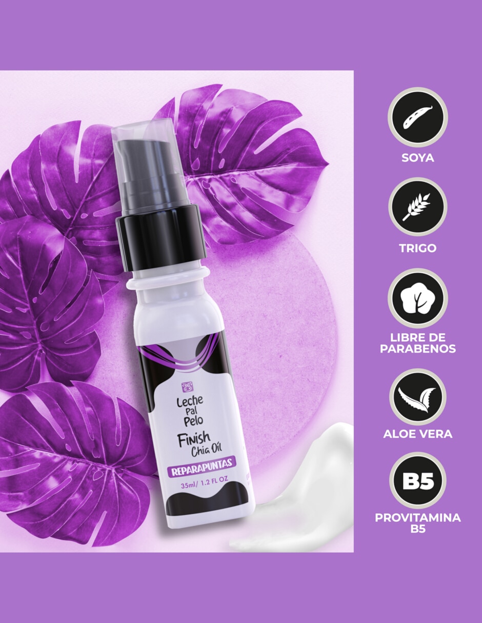 Tratamiento capilar Reparapuntas Finish Chia reparador tradicional 4