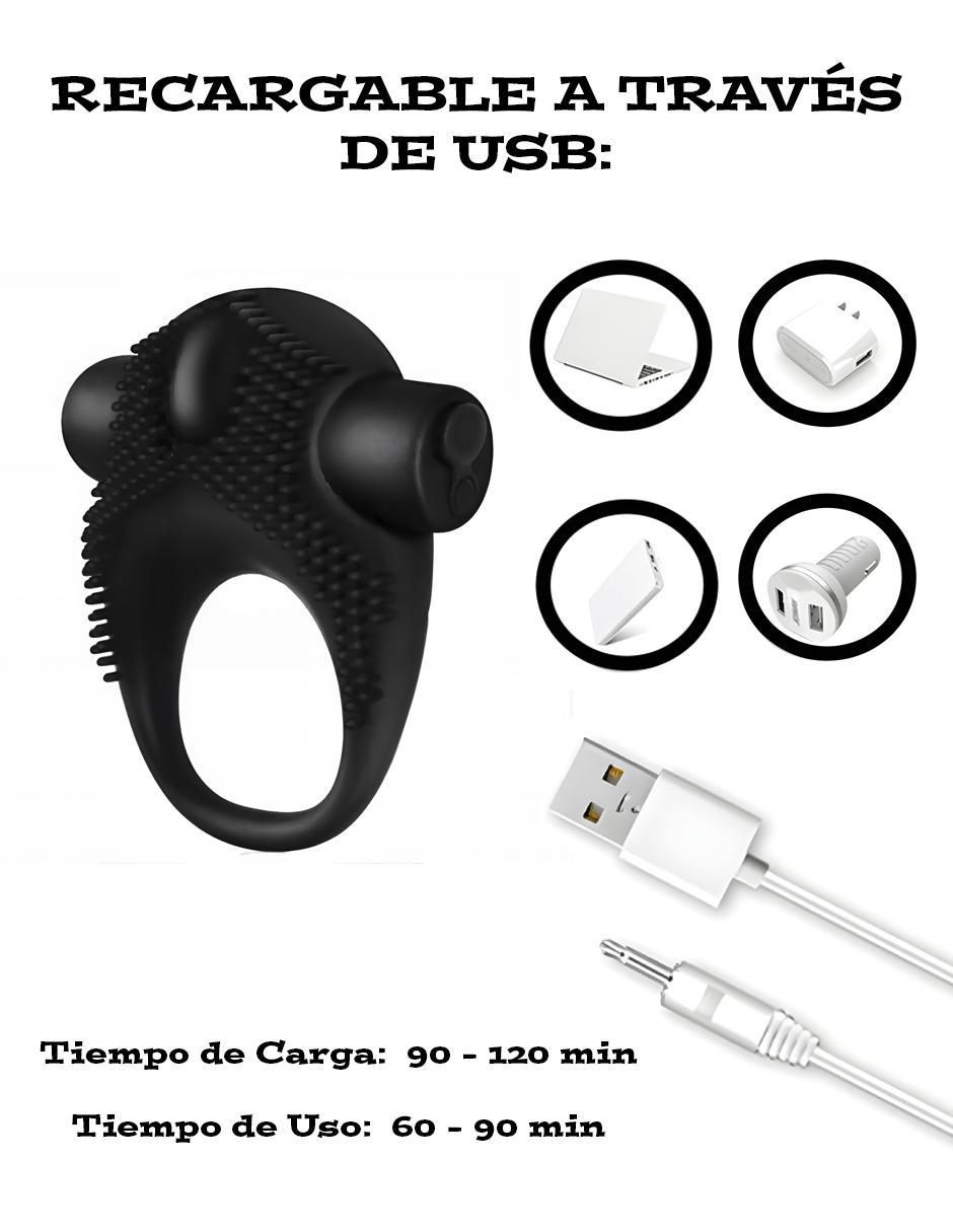 Anillo vibrador para clítoris Otto 6