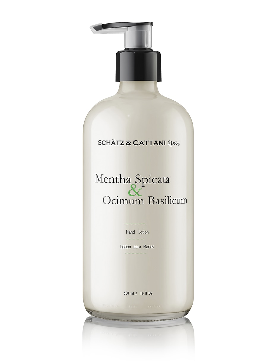 Loción de manos hidratante Mentha Albahaca clásica familiar Loción de manos hidratante Mentha Albahaca clásica familiar