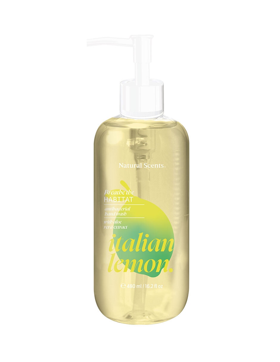 Jabón líquido para manos antibacterial hábitat
