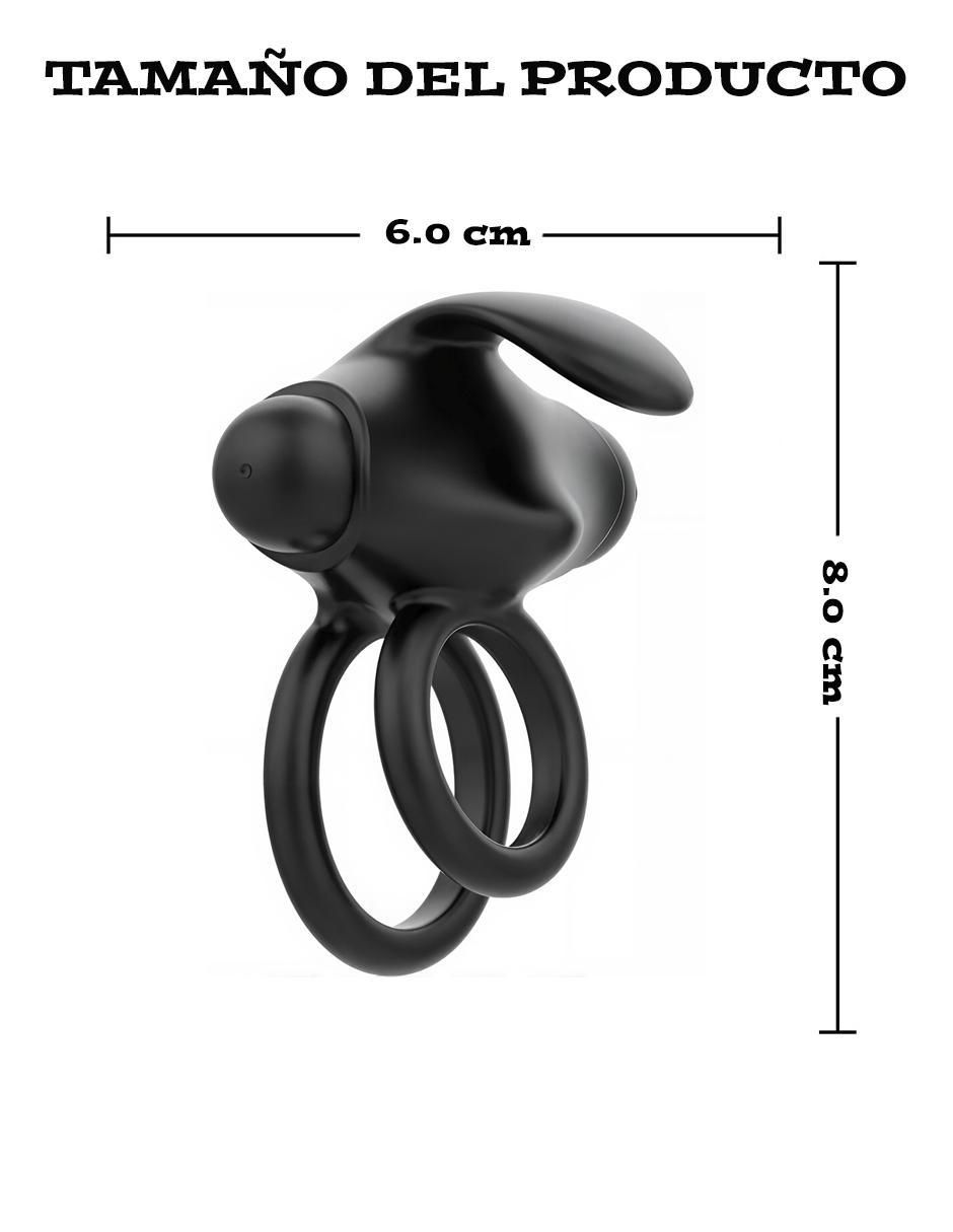 Anillo vibrador para clítoris Buggs 7