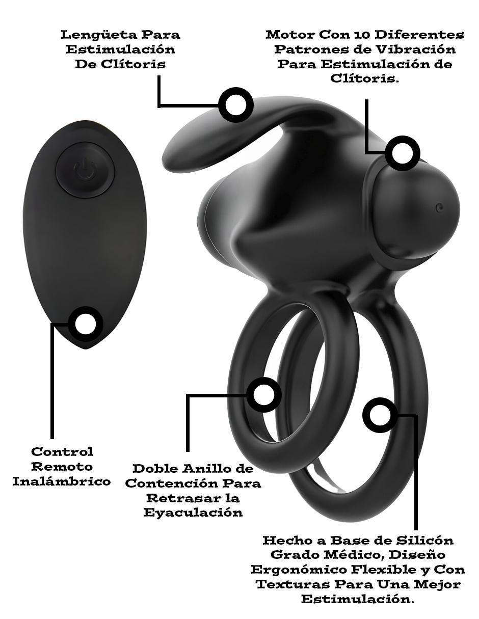 Anillo vibrador para clítoris Buggs 5