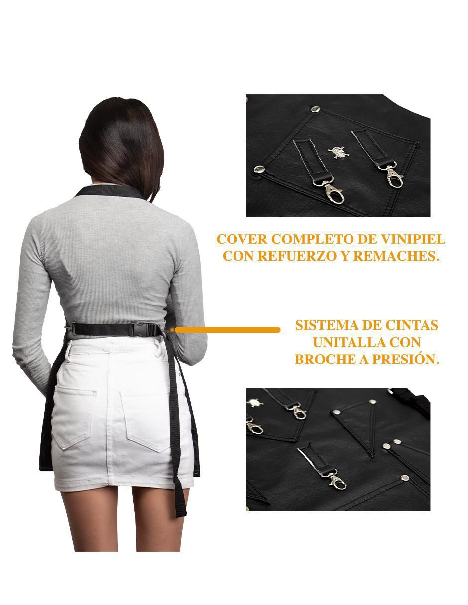 Mandil completo para barbería lady hooligan impermeable 6