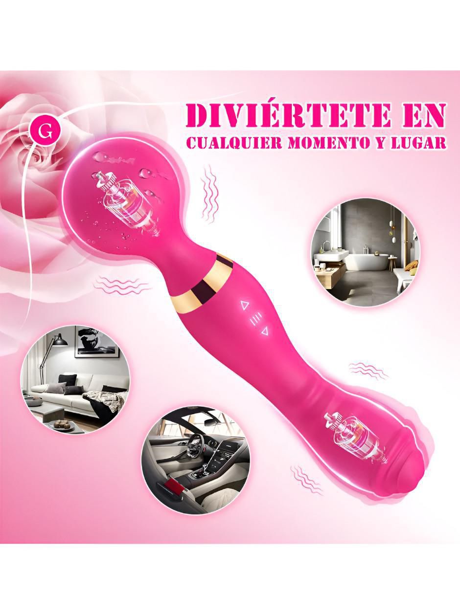 Vibrador para clítoris y punto G xtllar6623 3