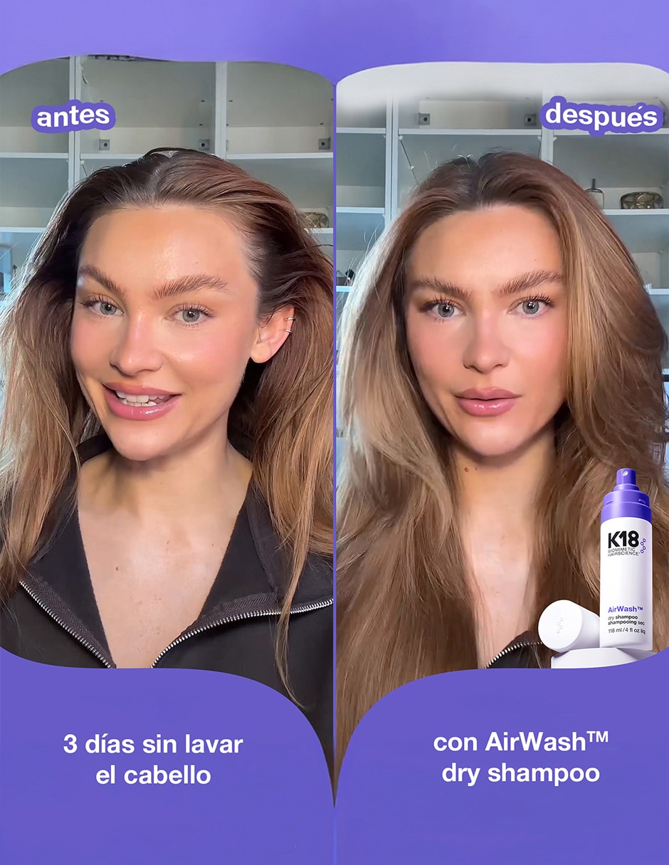 Shampoo en seco para cabello Dry Shampoo Airwash 118 ml 5