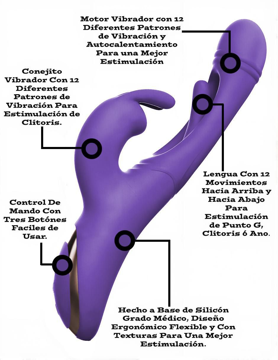 Vibrador para clítoris y punto G Nicolette 4
