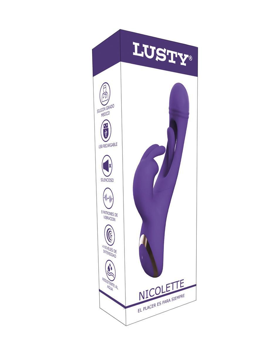 Vibrador para clítoris y punto G Nicolette 5