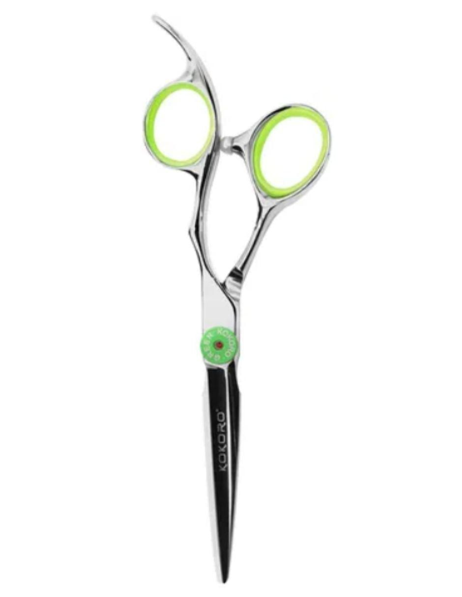 Tijeras para peluquería punta puntiaguda green 5.5 Tijeras para peluquería punta puntiaguda green 5.5