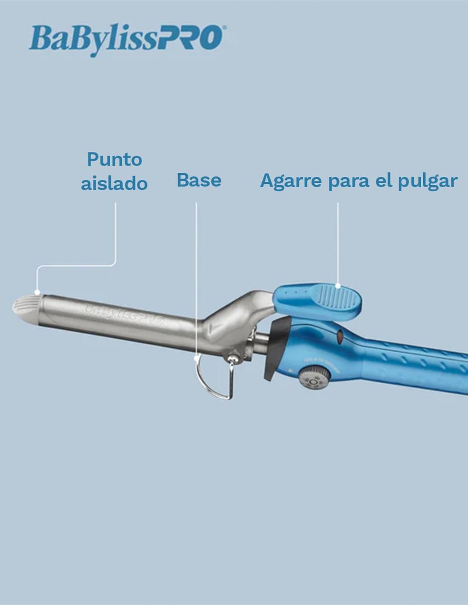 Tenaza de cabello bnt75s 19 mm de nano titanium 6