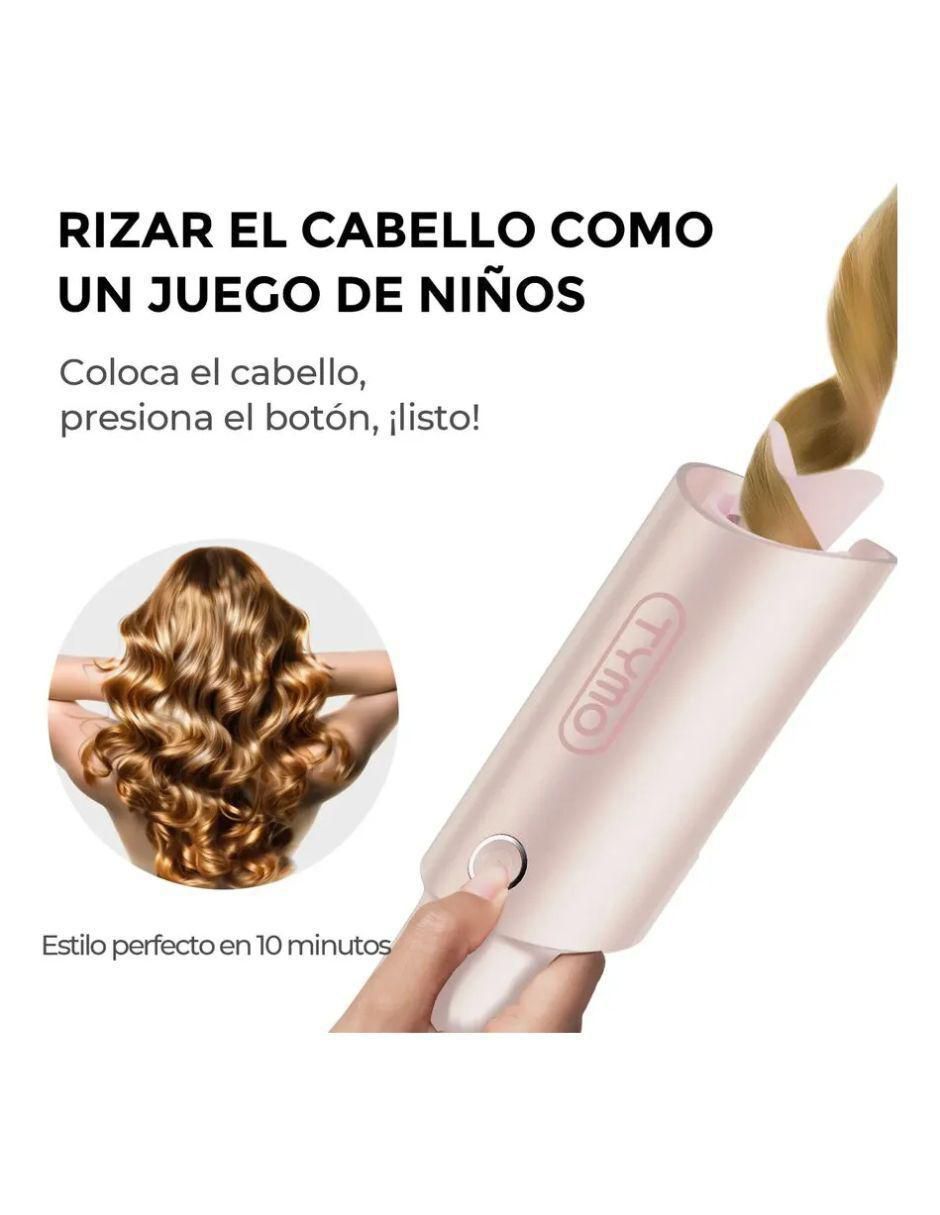 Rizadora de cabello tym-0444 múltiple de cerámica - iones 4